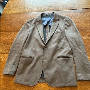 Frank & Oak Elegant Brown Blazer